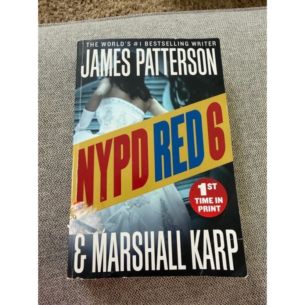 (•◡•)/ 📖 NYPD Red 6 James Patterson Marshall Karp 1st Edition Paperback